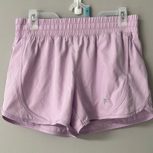 Lilac Fila Sport Shorts